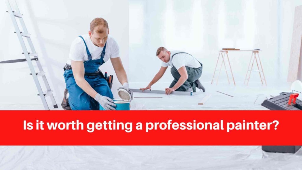 Is it worth getting a professional painter
